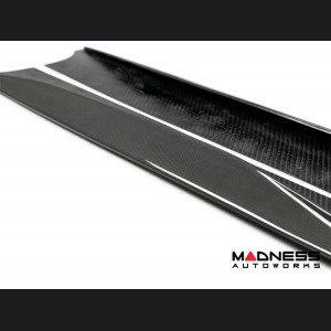 Chevrolet Corvette C8 Carbon Fiber Side Skirt Extensions - Anderson Composites